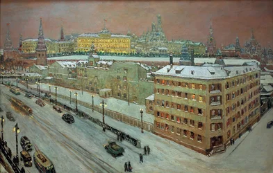 Moskau bei Nacht, 1939