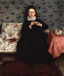 Auf dem Sofa, 1872
