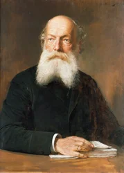 Porträt von Friedrich August Kekulé von Stradonitz, 1829-1896, 1890
