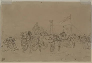 Passagiere für den Rhein-Dampfer (verso)