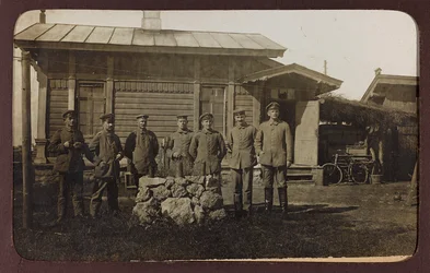 Erster Weltkrieg: Die Ukraine in den Jahren 1914-1916 während der Invasion der deutschen Armee. Gruppenporträt