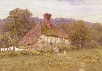 Ein Cottage in der Nähe von Blackdown, Sussex