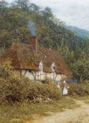 Ein Cottage in der Nähe von Witley, Surrey