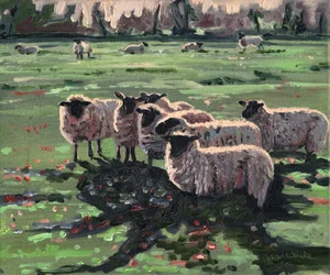 Neugierige Herde I, 2009