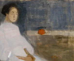 Kostümbild I Mädchen mit Orange, Die Bäckertochter, 1908-1909