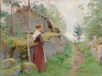 Mädchen aus Barösund