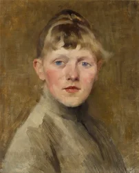 Selbstporträt, 1884-1885