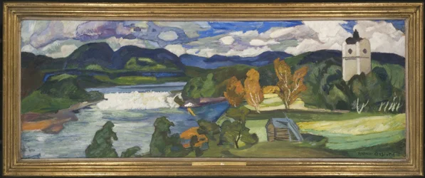 Ansicht von Ragunda, Jämtland