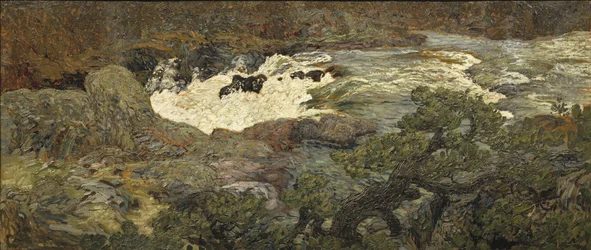 Wasserfall, Porjus