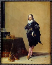 Ganzkörperporträt von Karl I. Stuart, König von England (1600-1649). Gemälde von Hendrich Pot (1585-1657)