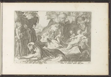 Diana entdeckt die Schwangerschaft von Callisto