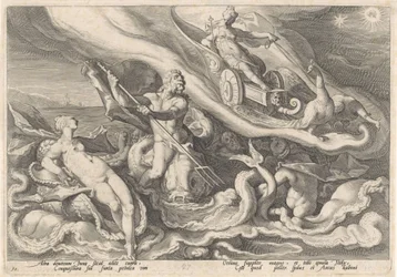 Juno beklagt sich bei Thetis und Oceanus