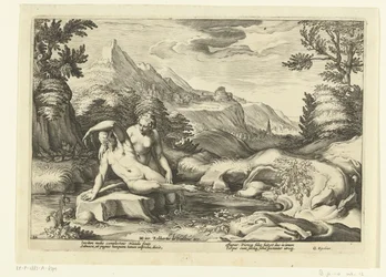 Salmacis und Hermaphroditus