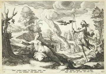 Apollon tötet Koronis