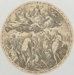 Auferstehung der Toten, Blatt 1 der Folge „Die vier letzten Dinge“