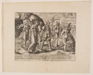 Habgier ist die Wurzel allen Übels, aus Litis Abusus (Die Missbräuche des Gesetzes)