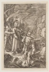 Christus gefangen genommen, aus Die Passion