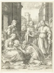Die Anbetung der Könige (Das frühe Leben von Maria, Meisterstücke)