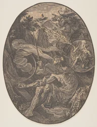 Demogorgon in der Höhle der Ewigkeit, aus Die Gottheiten