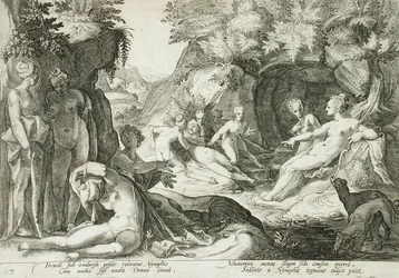 Diana und ihre Nymphen entdecken Kallistos Schwangerschaft