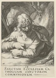 Jakobus der Jüngere, Blatt 10 der Folge „Christus, die zwölf Apostel und Paulus“