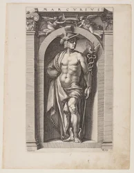 Mercurius, aus Acht Heidnische Götter