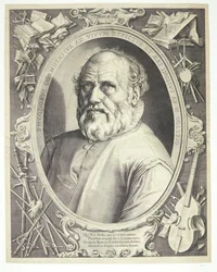 Porträt von Dirck Volkertsz Coornhert