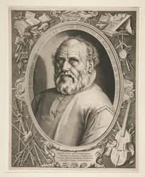Porträt von Dirck Volckertszoon Coornhert