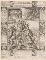 Regnum Dei quaerere, Blatt 4 der Folge "Allegorien des christlichen Glaubens"