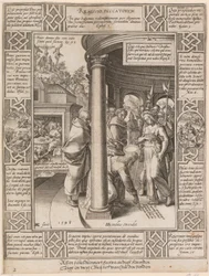 Remissio Peccatorum, Blatt 2 der Folge „Allegorien des christlichen Glaubens“