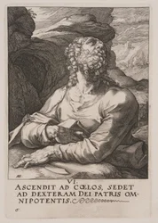 St. Bartholomäus, aus Christus, die Apostel und St. Paulus mit dem Glaubensbekenntnis