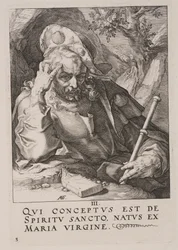 St. Jakobus der Große, aus Christus, die Apostel und St. Paulus mit dem Glaubensbekenntnis