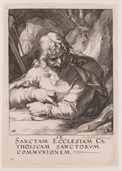 St. Jakobus der Jüngere, aus Christus, die Apostel und St. Paulus mit dem Glaubensbekenntnis