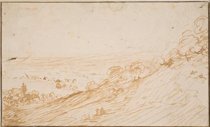 Landschaft mit Hang
