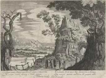 Johannes der Täufer identifiziert Christus als das Lamm Gottes