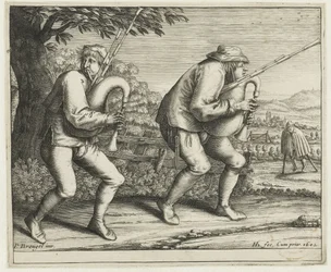Zwei Dudelsackspieler