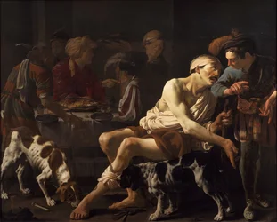 Der reiche Mann und der arme Lazarus, 1625