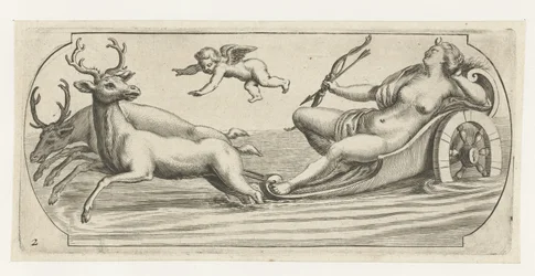 Diana mit Pfeil und Bogen (Neues Buch der Götter und Göttinnen des Meeres)
