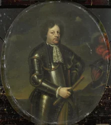 Porträt von Generalmajor Hans Willem, Baron van Aylva, genannt Der Furchtbare General