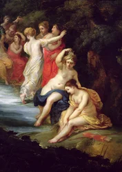 Diana und Acteon (Detail)