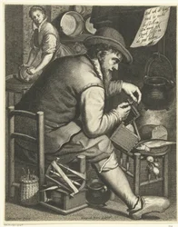 Ein sparsamer Hausherr