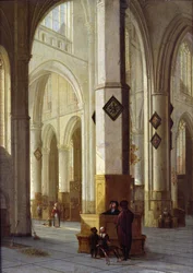 Innenraum der Kirche St. Bavo, Haarlem