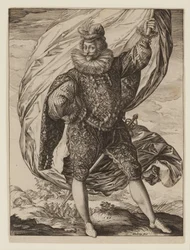 Fahnenträger Gerrit Pieters Ruicharer