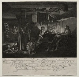 Jupiter und Merkur im Haus von Philemon und Baucis