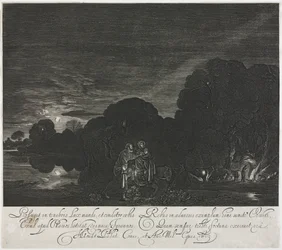 Die Flucht nach Ägypten (Nacht)
