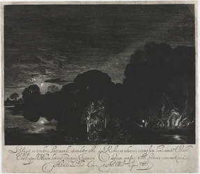 Die Flucht nach Ägypten (Nacht)