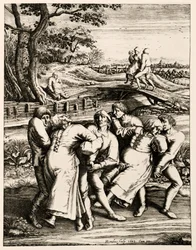 Tanzplage, Straßburg, Elsass, 1518