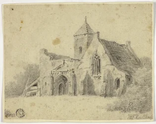 Landkirche in Ruinen