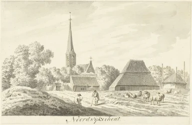 Ansicht des Dorfes Noordwijkerhout