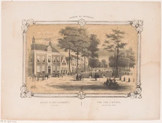 Ansicht eines Hotels in Haarlem